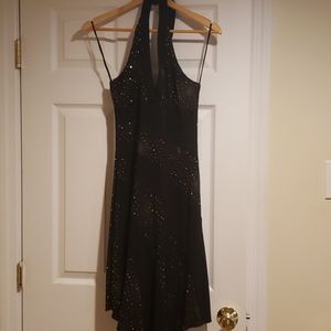 Black & Gold Cocktail Dress